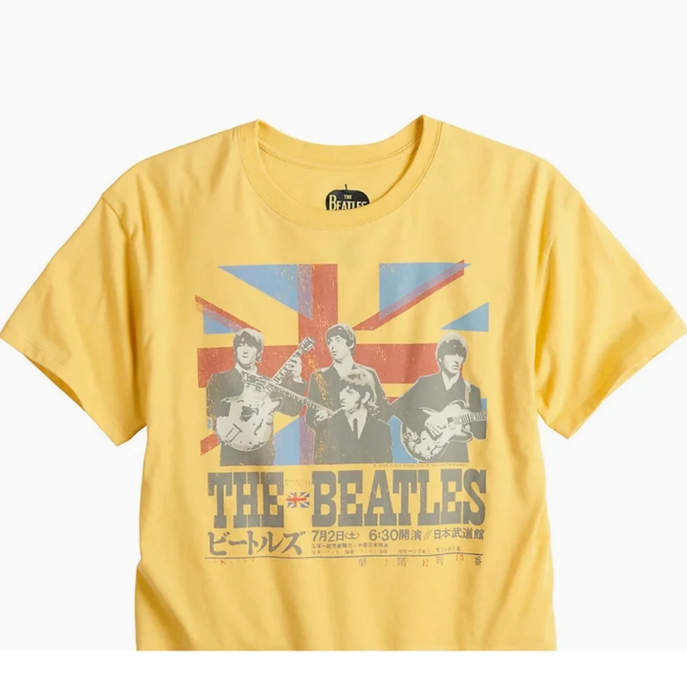 The Beatles Cropped Juniors' Tee M - Picture 3 of 6